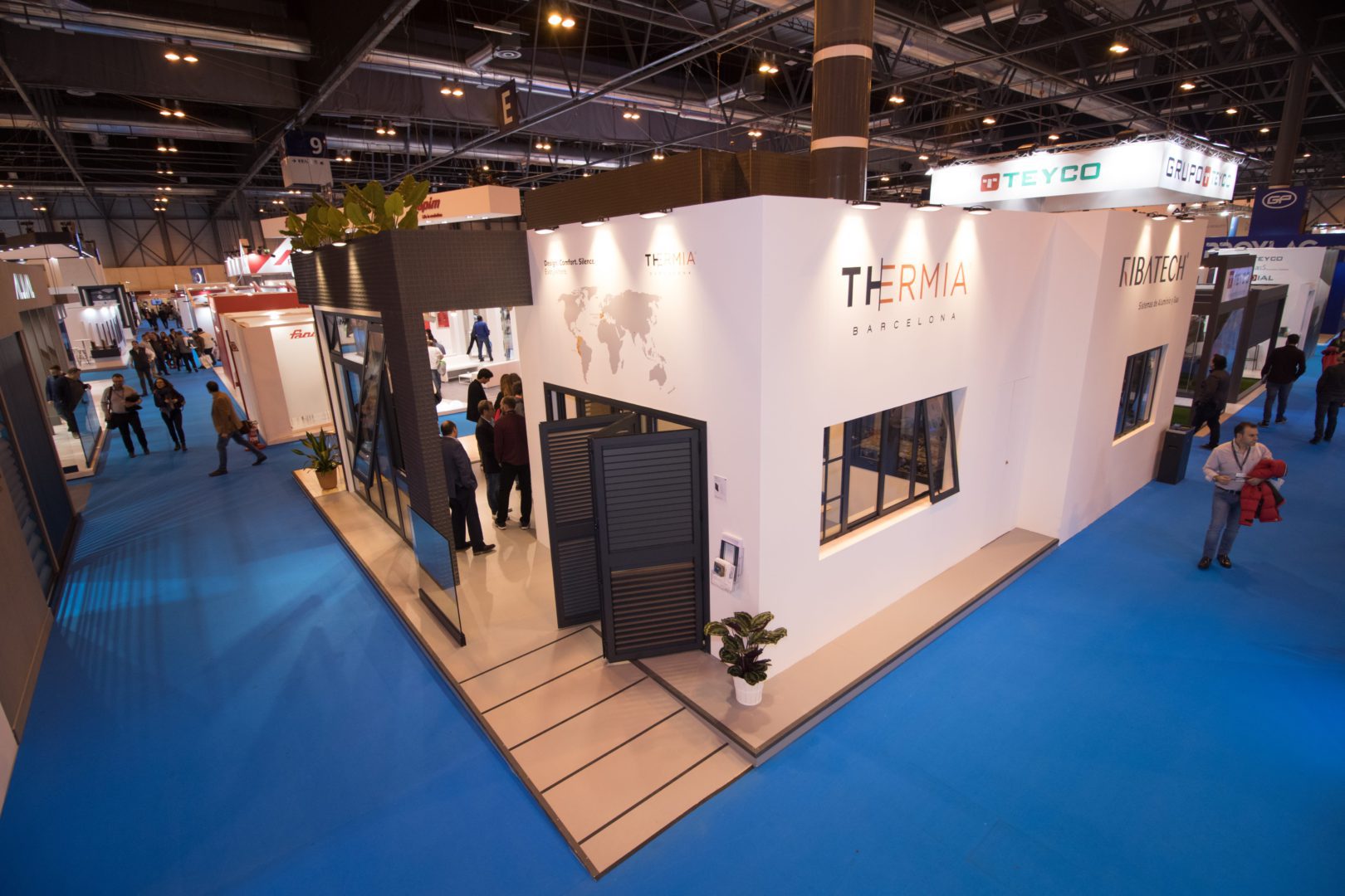 Design and construction of the THERMIA stand for VETECO 2018.
Design and construction of the THERMIA stand for VETECO 2018.