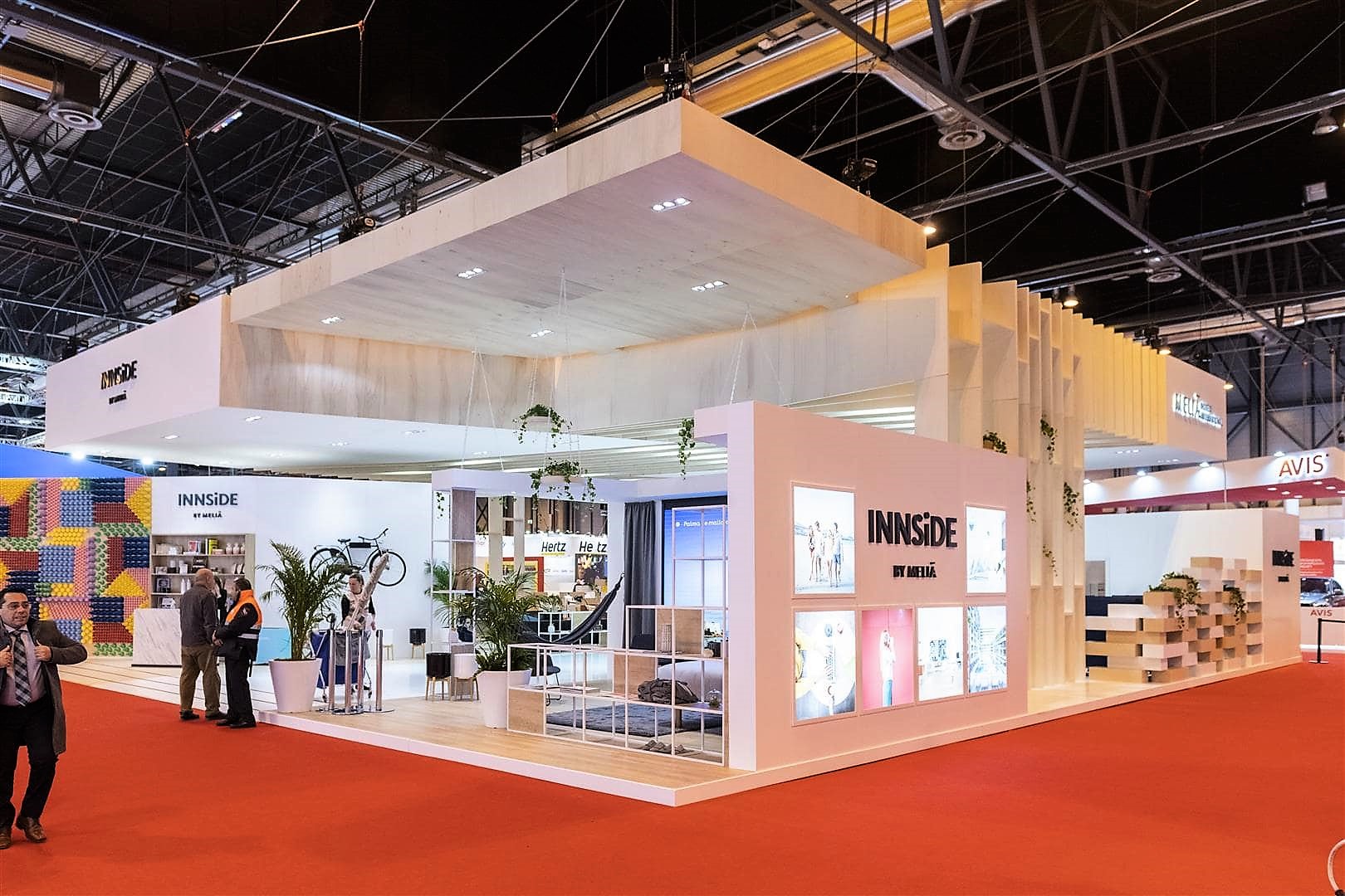 Conception et construction du stand INNSiDE by Meliá à Fitur 2019.
Conception et construction du stand INNSiDE by Meliá à Fitur 2019.