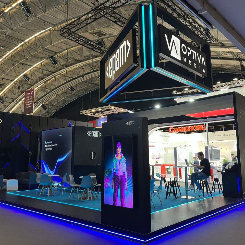 EPAM / OPTIVA MEDIA – IBC 2023